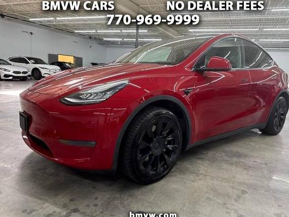 TESLA MODEL Y 2020 5YJYGDEE7LF046036 image